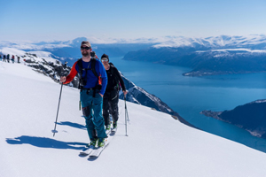 Guided glacier hikes